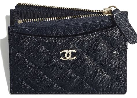 chanel classic card holder with back pocket|Chanel quilted classic card holder.